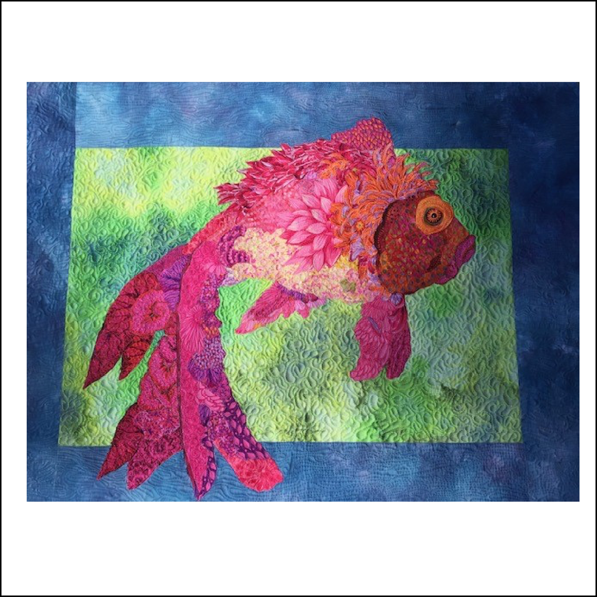 Fish Collage Class, Thursday, Friday &amp; Saturday, June 20 - 22, 2024
