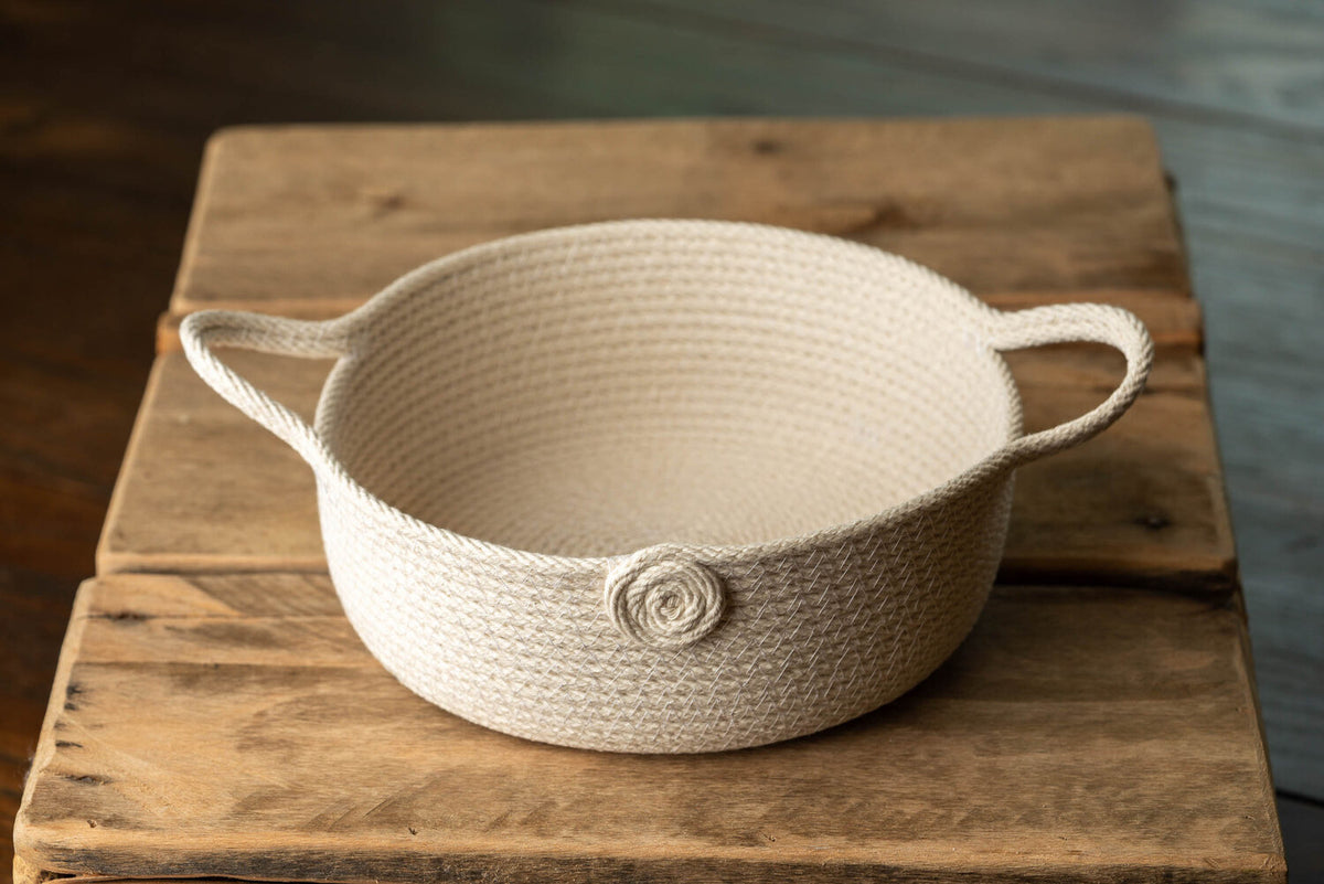 Rope Basket with Handles Kit