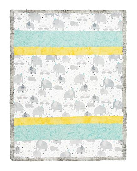 Minky baby quilt kits clearance