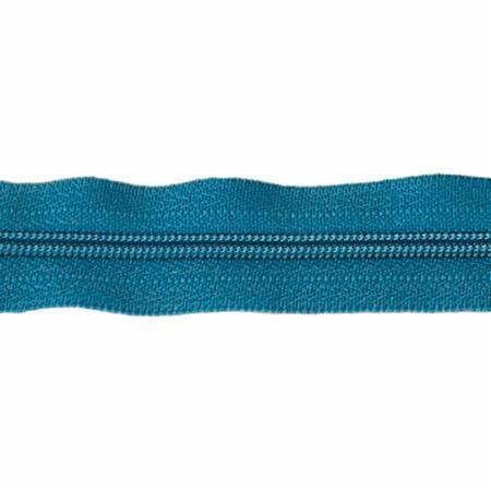 14" Atkinson Zipper 353 Turquoise - Quilted Strait