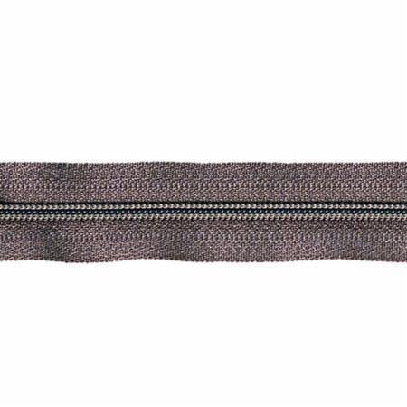 22" Atkinson Zipper 709 Charcoal - Quilted Strait