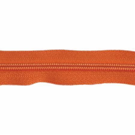 22" Atkinson Zipper 722 Orange Peel - Quilted Strait