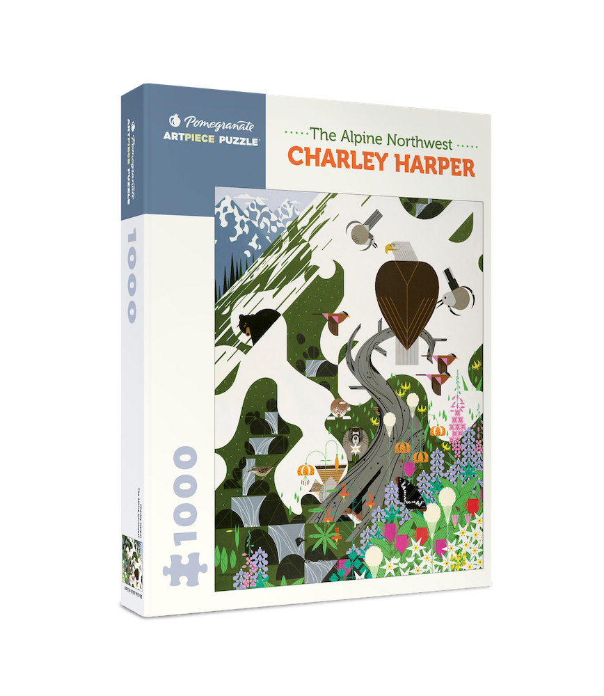 Charley Harper Alpine Northwest Puzzle
