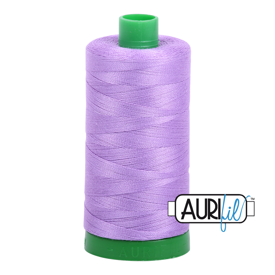 Aurifil 40wt 2520 Violet thread - 1422 yards - Quilted Strait