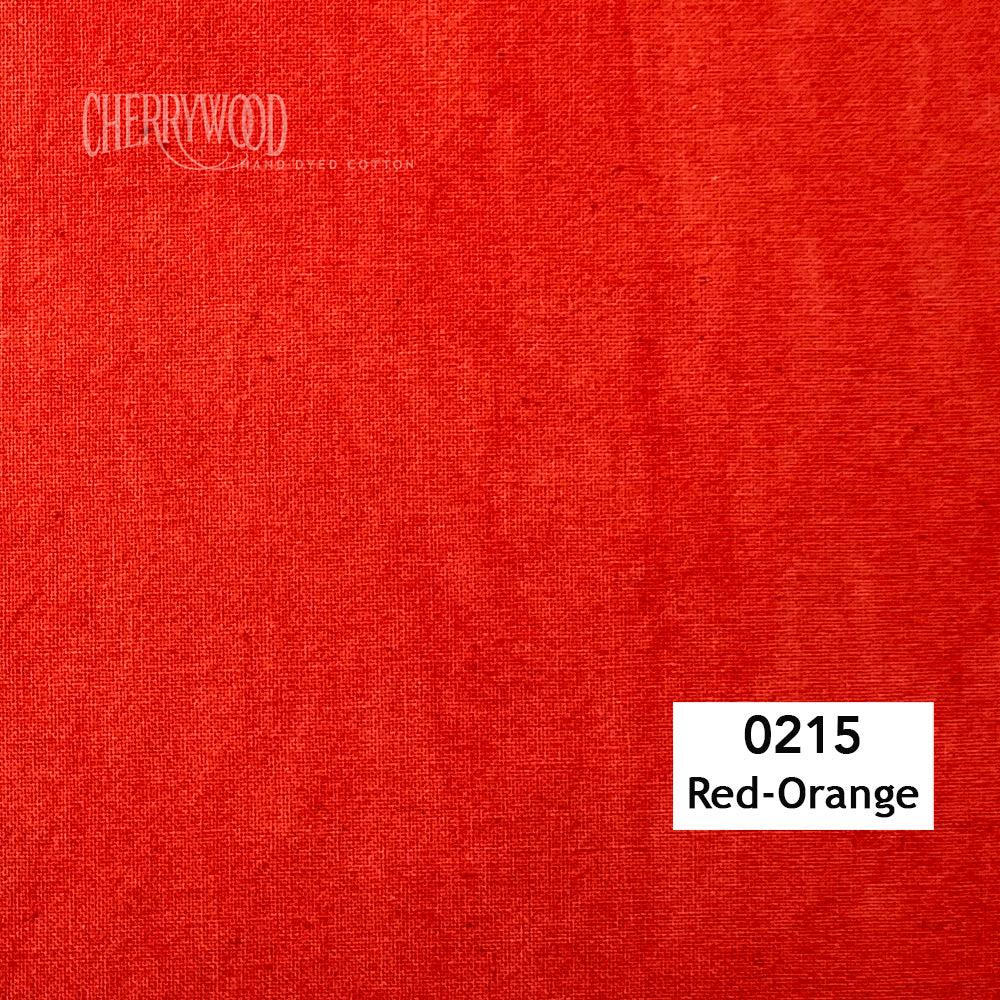 Cherrywood 1/2 yd 0215 Red-Orange