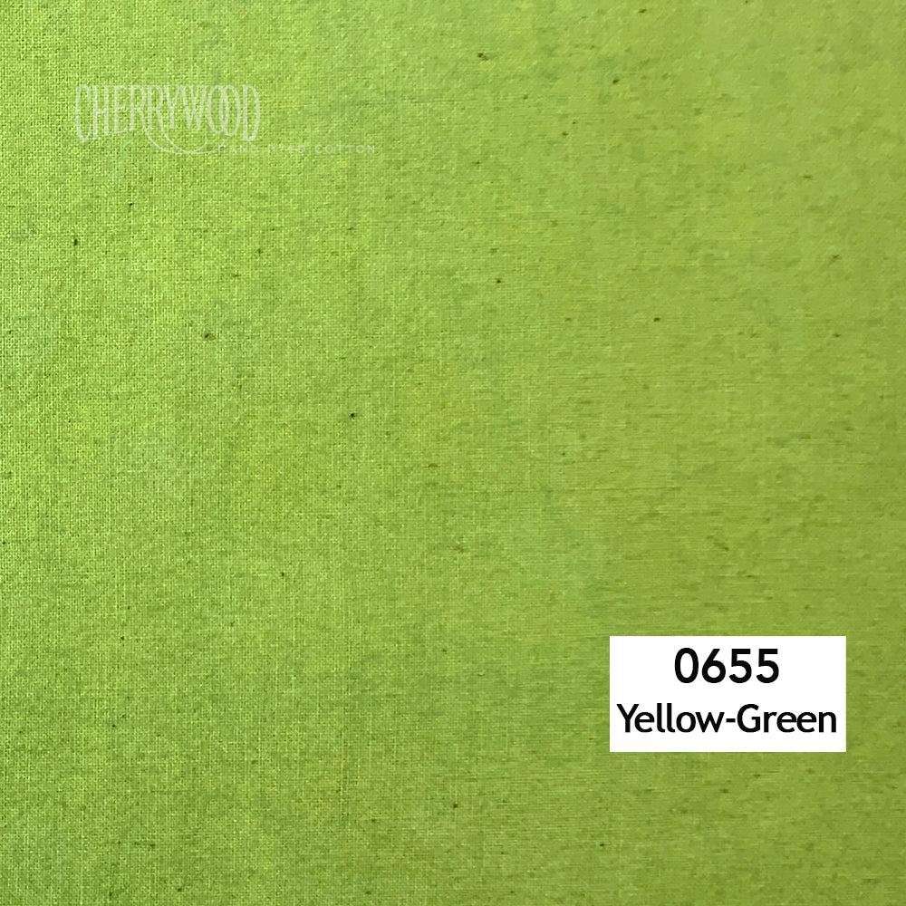 Cherrywood 1/2 yd 0655 Yellow-Green