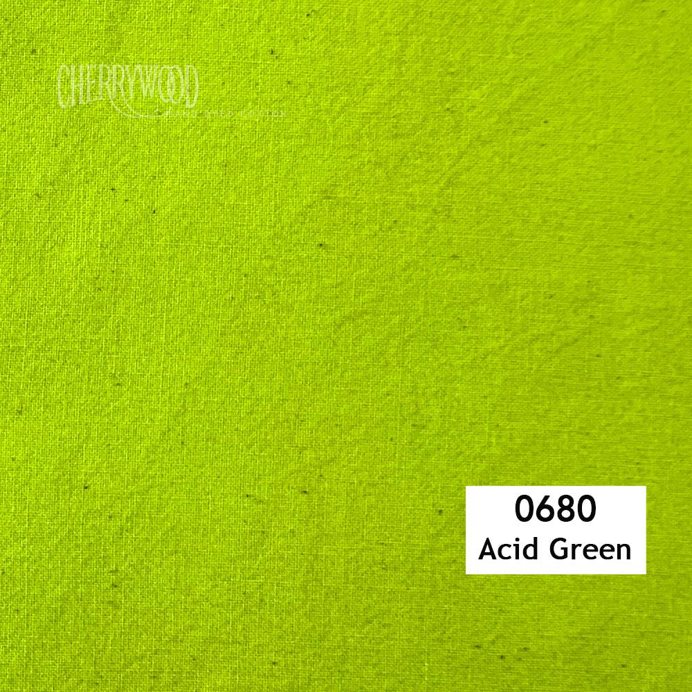 Cherrywood 1/2 yd 0680 Acid Green