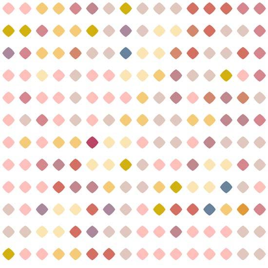 Color Notes 2720-02 Organic Dot White