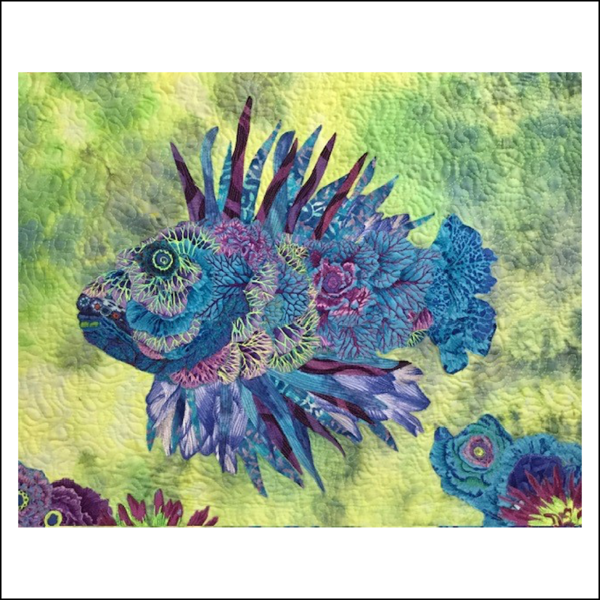 Fish Collage Class, Thursday, Friday &amp; Saturday, August 22 - 24, 2024