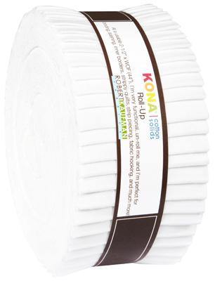 Kona White Roll Up - Quilted Strait