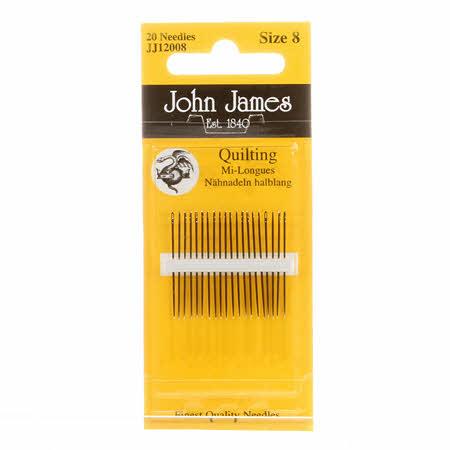John James Between Quilting Needle 8