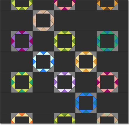 Shot Cotton - Quilted Strait