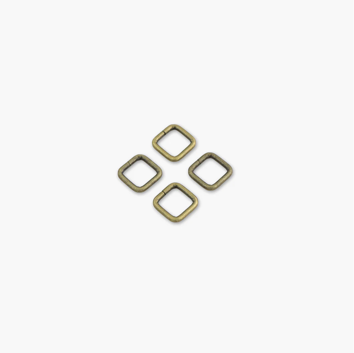 1/2&quot; Rectangle Rings Antique