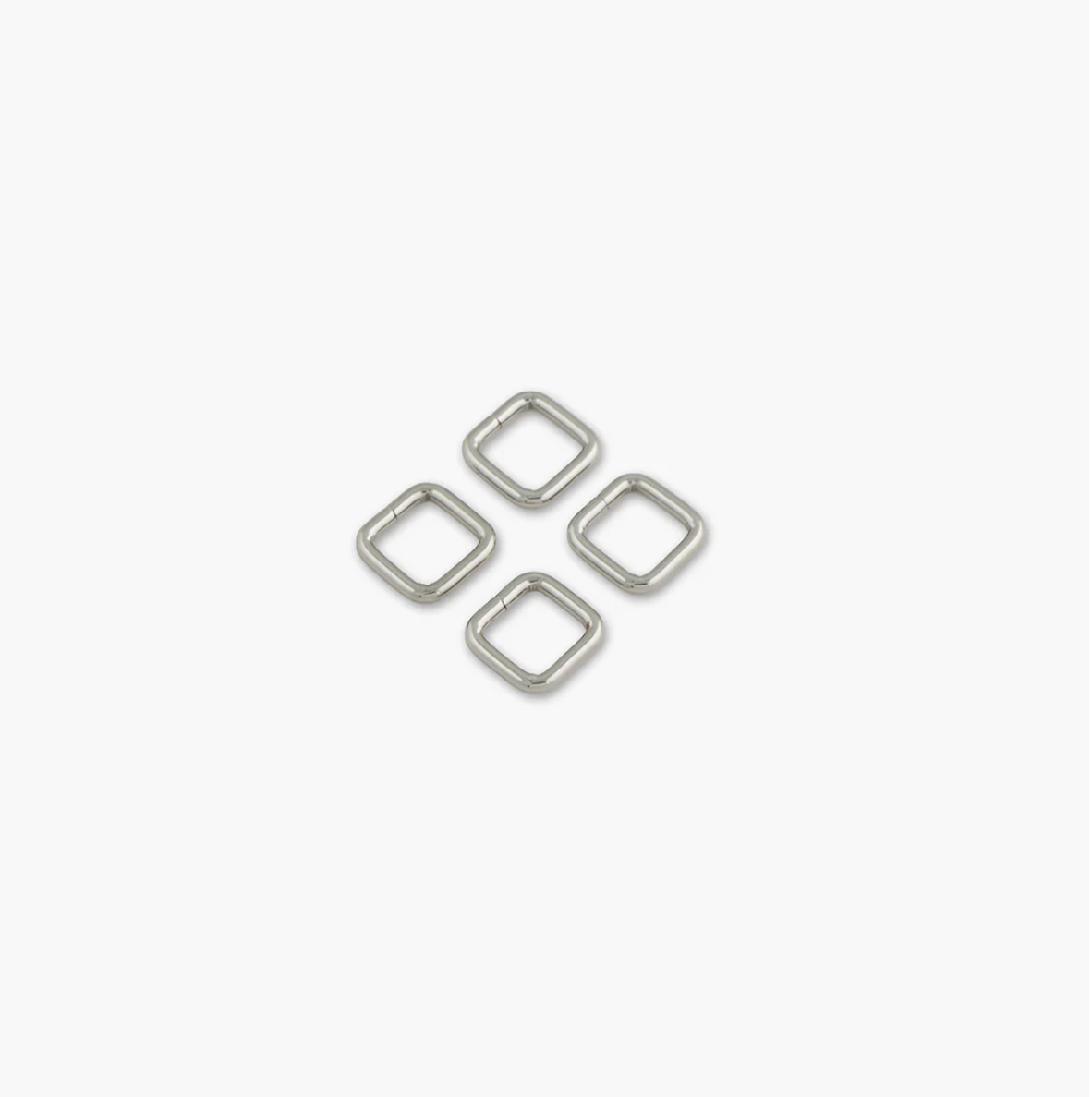 1/2&quot; Rectangle Rings Nickel