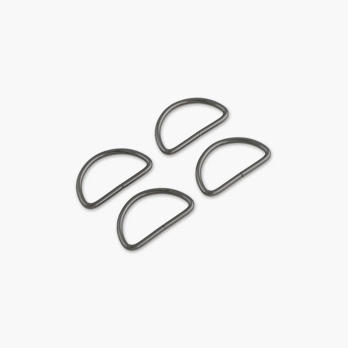 1 1/2&quot; D Rings Gunmetal