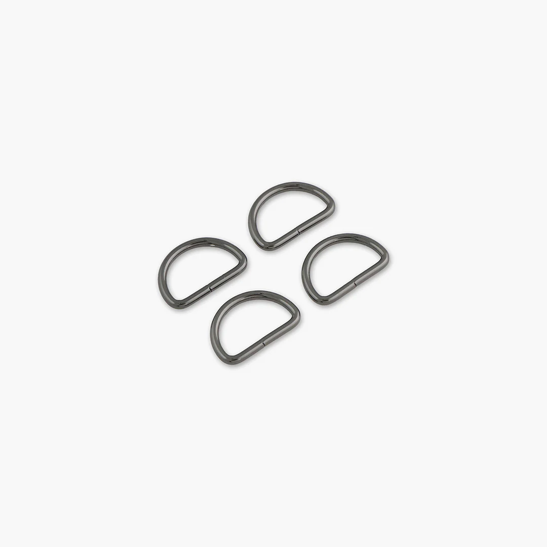 1&quot; D Rings Gunmetal