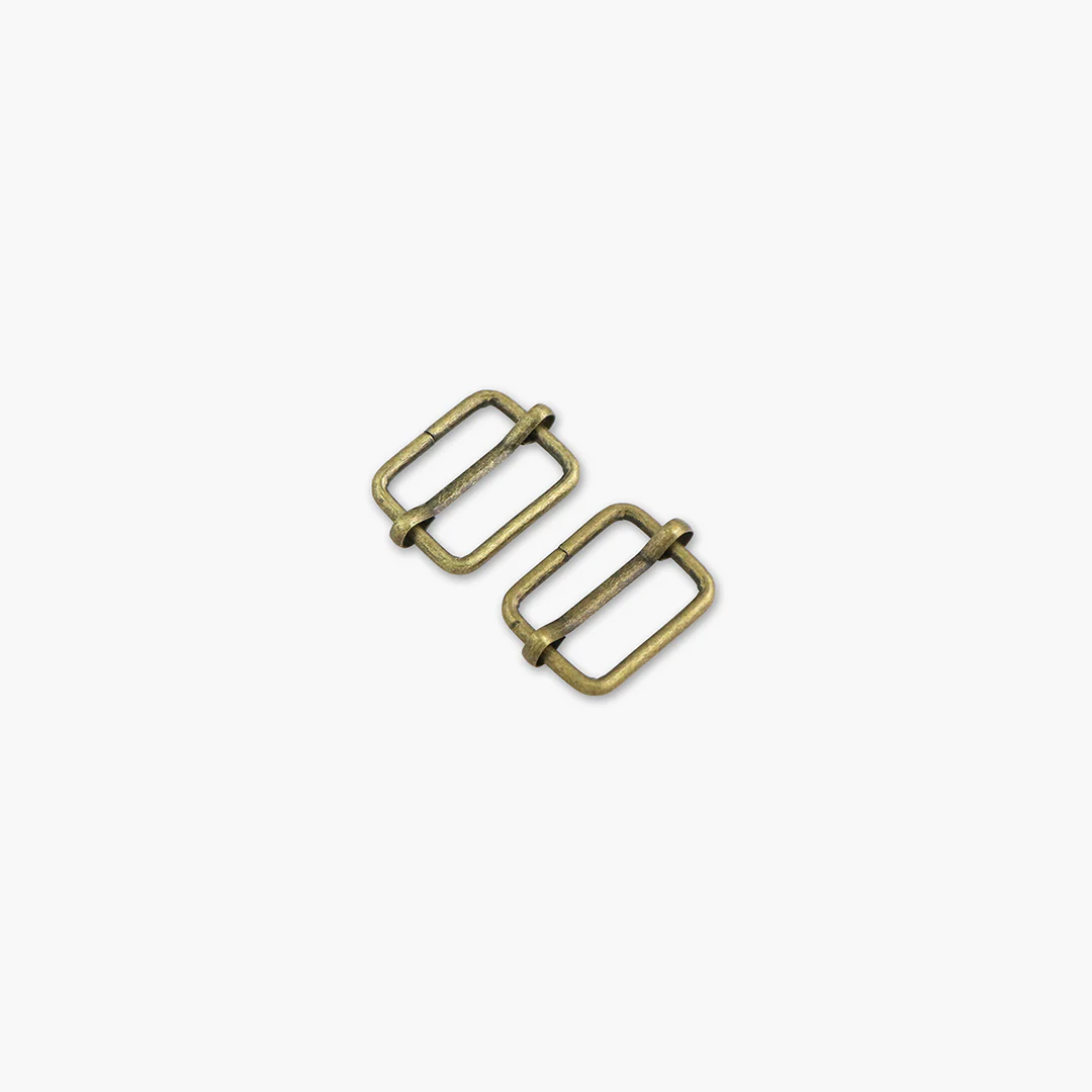 1" Slider Buckles Antique