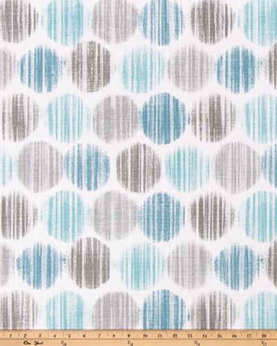 1 yard cut Fallon Fountain Slub Canvas - Quilted Strait