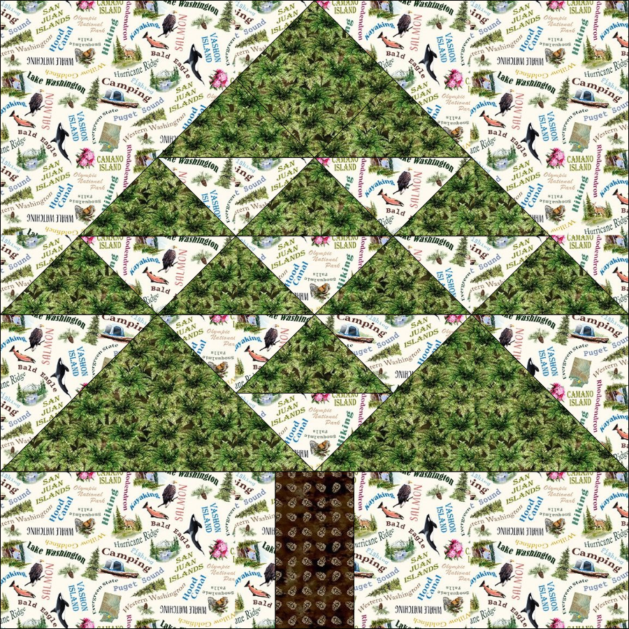 2024 Western Washington Shop Hop Block Pattern - PDF - Quilted Strait