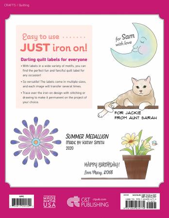 Pretty &amp; Playful Iron On label