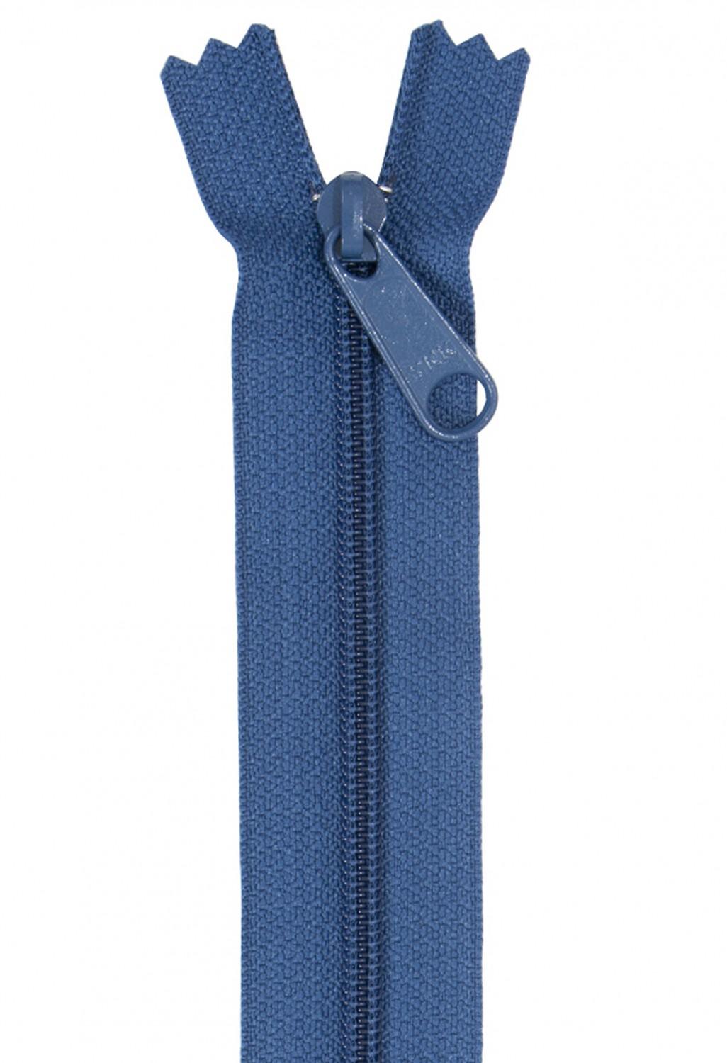 24&quot; byAnnie Zipper 230 Union Blue - Quilted Strait