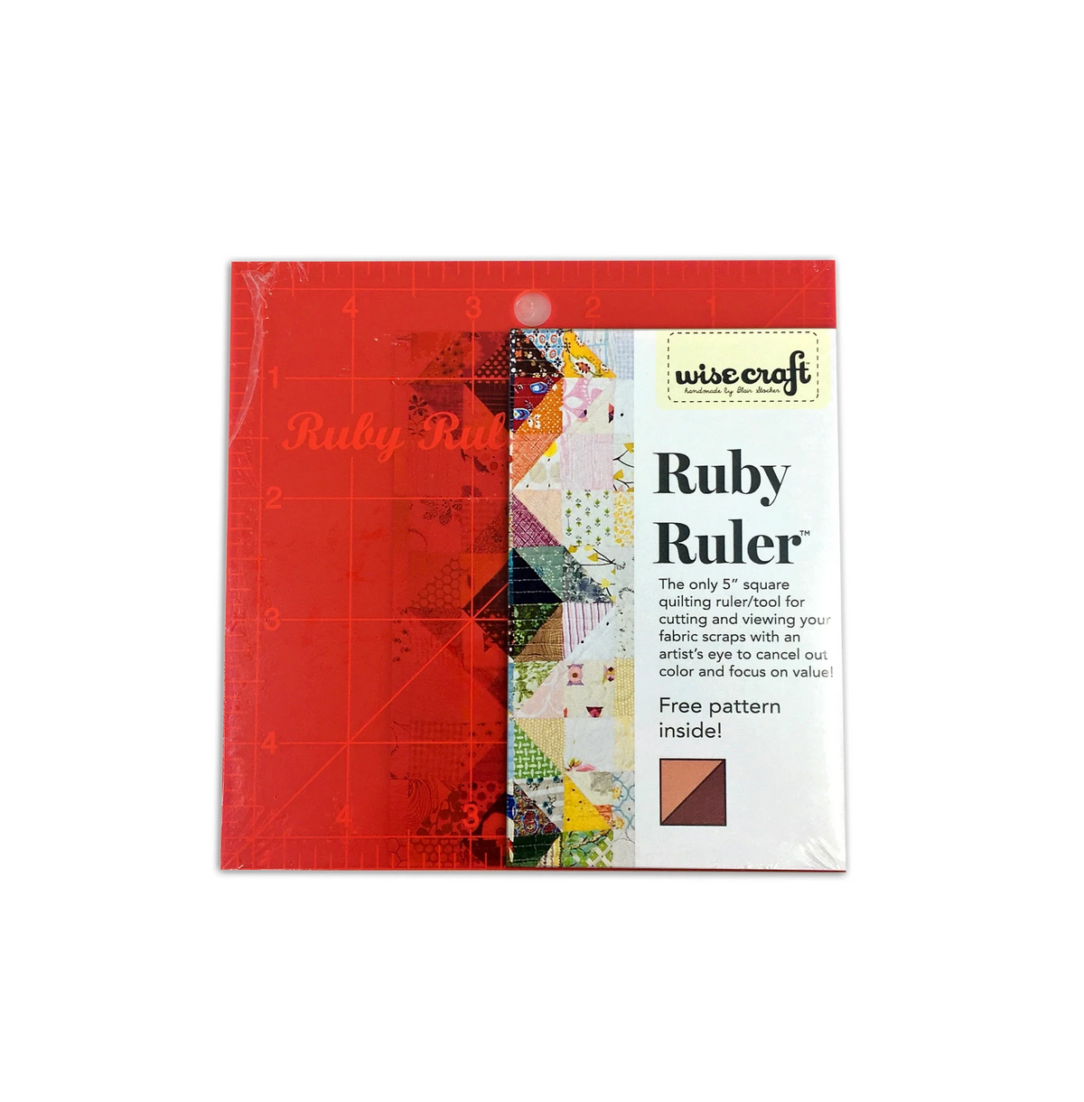 5" Ruby Ruler - FM1