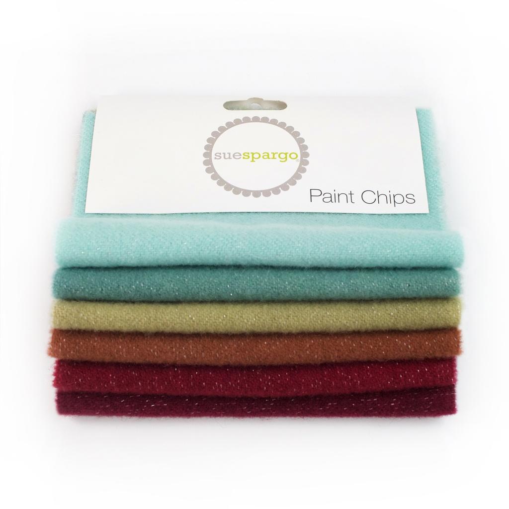 5 X 5 Sparkle Paint Chips Nature - Quilted Strait