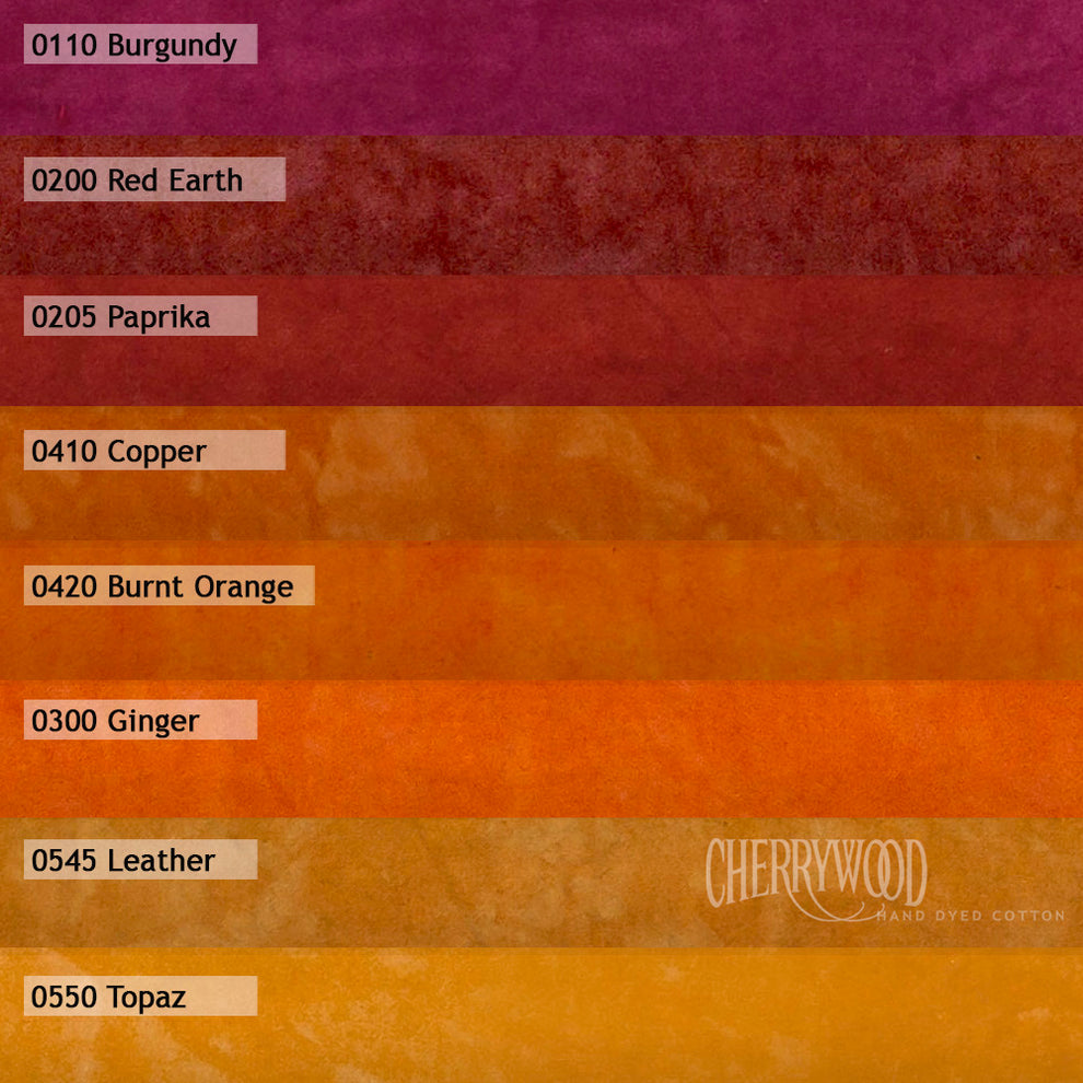Cherrywood Buddhist Monk Bundle - 8 Fat Quarters