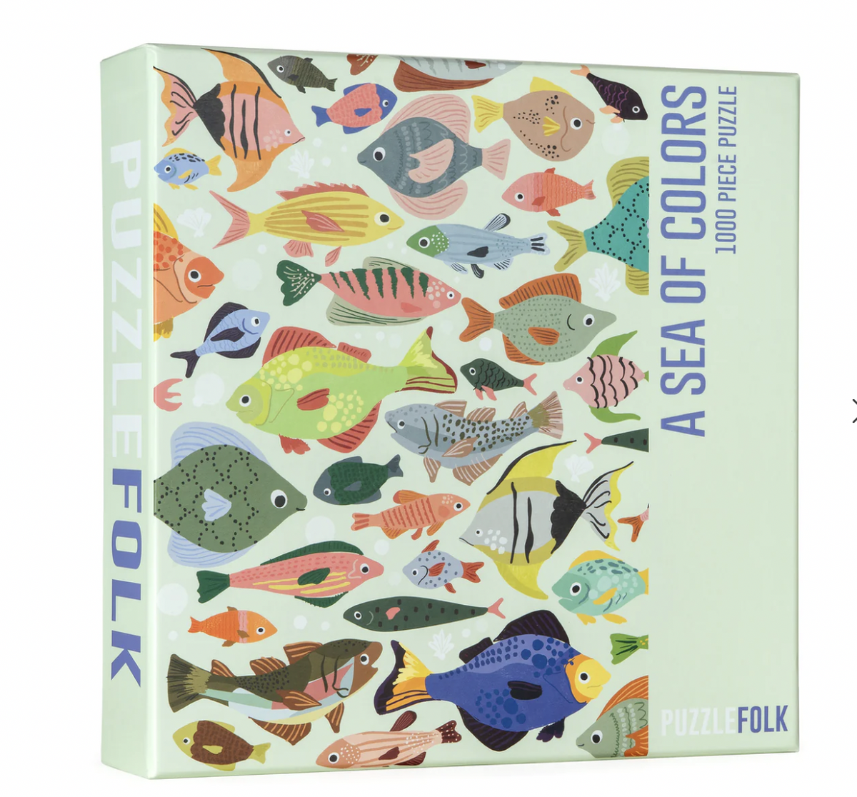 A Sea of C olors Puzzle (1,000 Pieces)