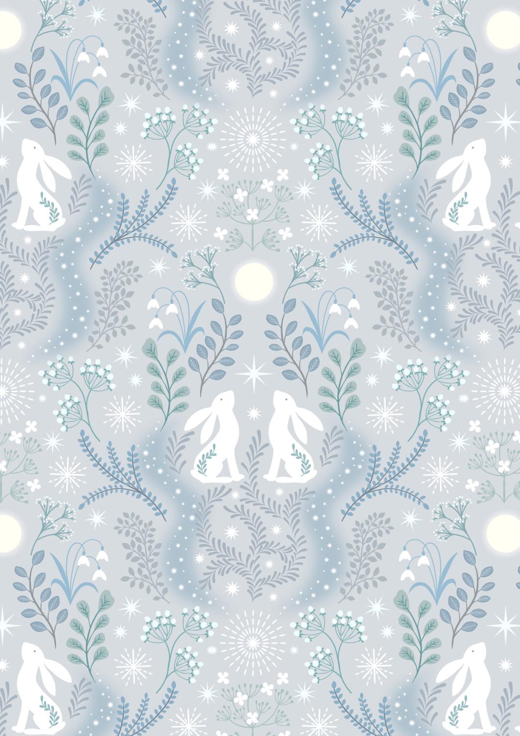 A Winter&#39;s Moon 947A Winter Hare