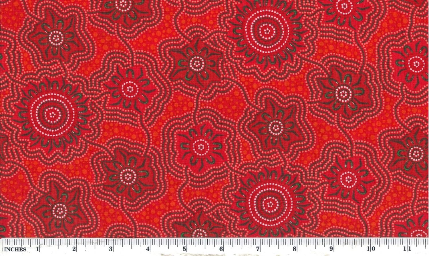 Caming Ground 2 Red - Quilted Strait