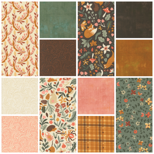 Acorn Hollow Fat Quarter Bundle