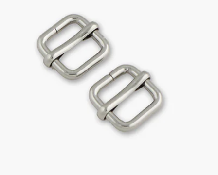Adjustable Sliders 1/2" Set/2 Nickel - Quilted Strait