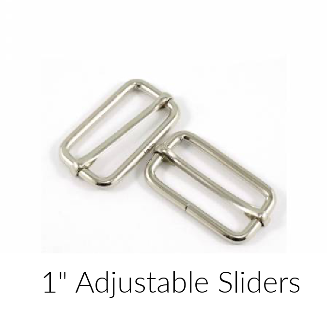 Adjustable Sliders for 1&quot; strips Set/2