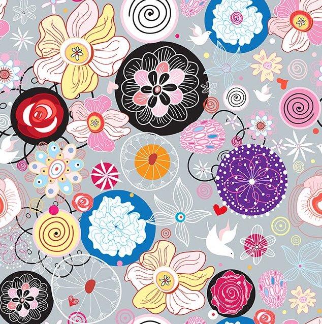 Alice 2AL 1 Multi Funky Flowers