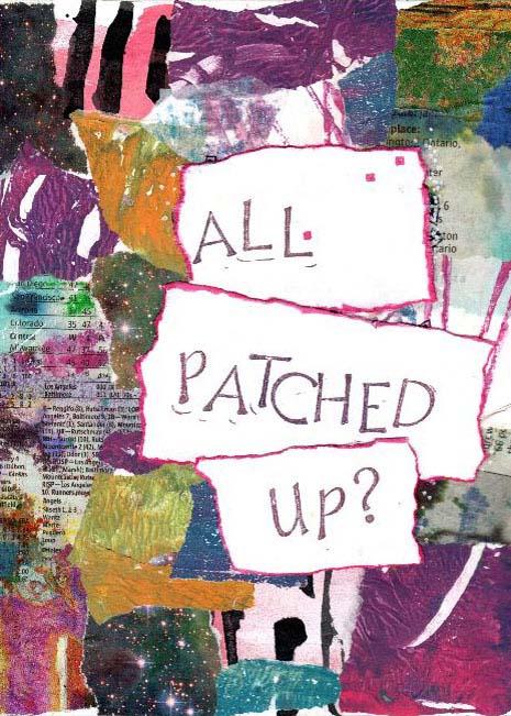 All Patched Up Greeting Card