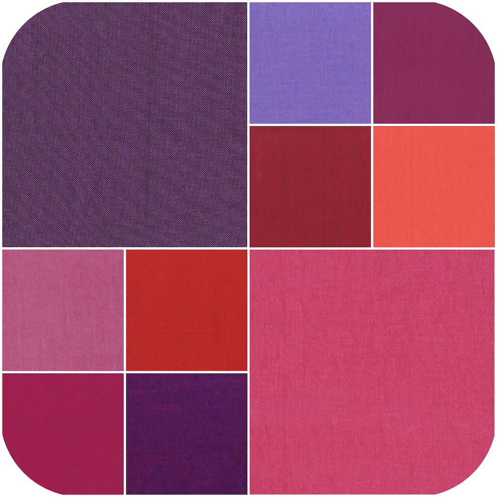 Artisan Shot Cotton Sunset Box - Quilted Strait