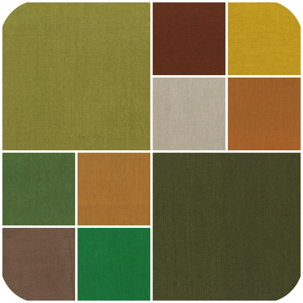 Artisan Shot Cotton Woodland Box - Quilted Strait