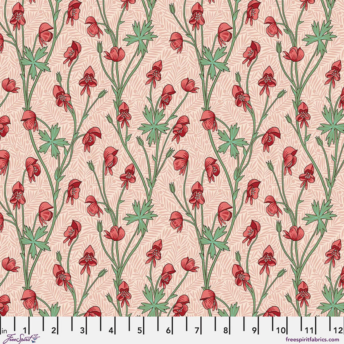 Bedford Park Cotton Lawn Monkshood Fuchsia 020 - Quilted Strait