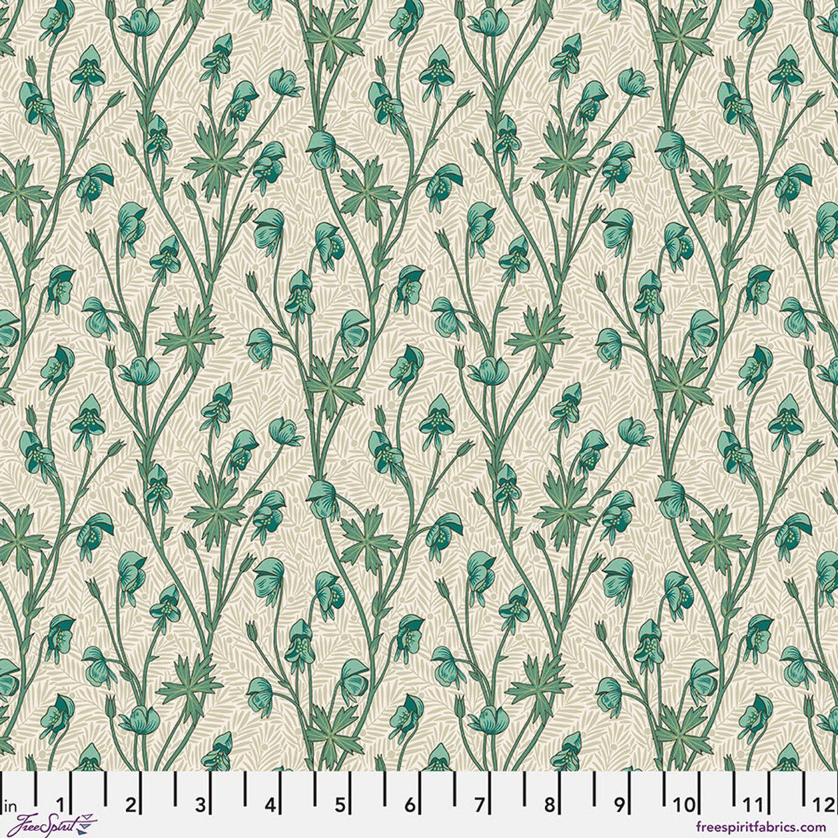 Bedford Park Cotton Lawn Monkshood Mineral 021 - Quilted Strait