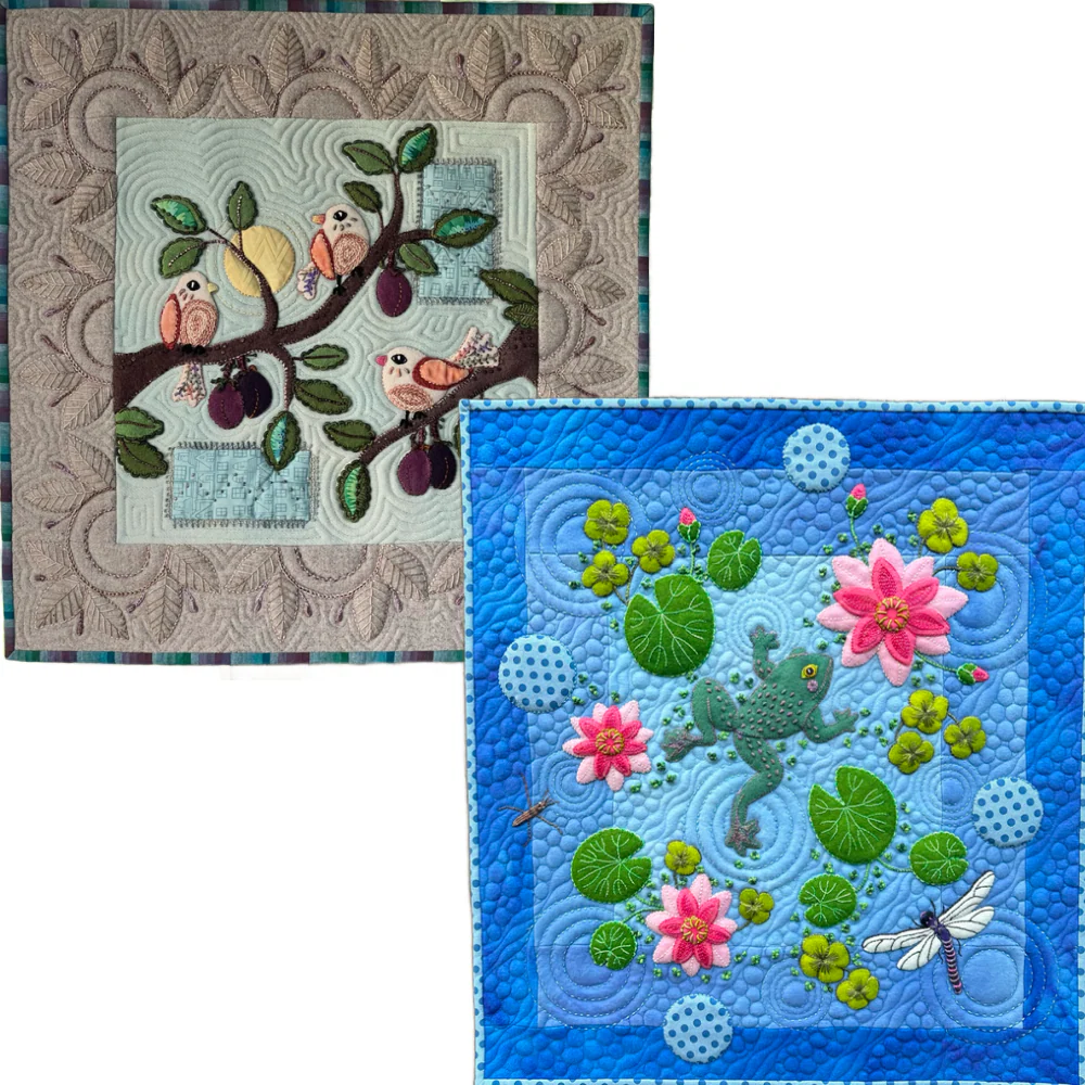 Beginning Wool Applique and Embroidery, Monday. Feb. 23, March 9 & March 23