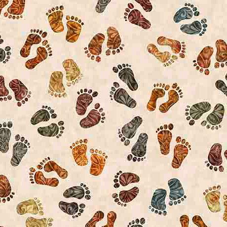 Bigfoot 30995 E Footprints Tan
