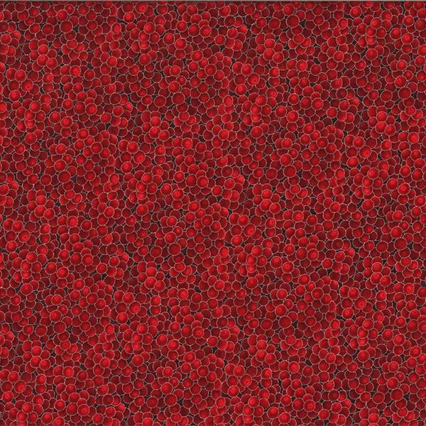 Blooming Holidays 8556-5S Red Silver