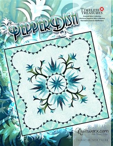 Cactus Rose Pattern - Quiltworx