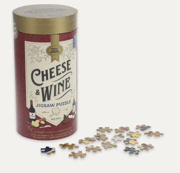 Cheese & Wine 500 Piece Puzzle - Quilted Strait
