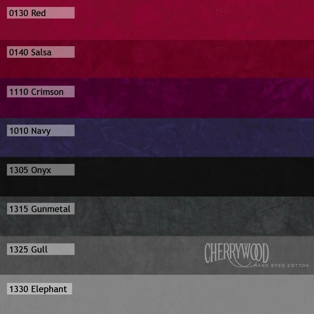 Cherrywood Black Tie Bundle - 8 fat Quarters