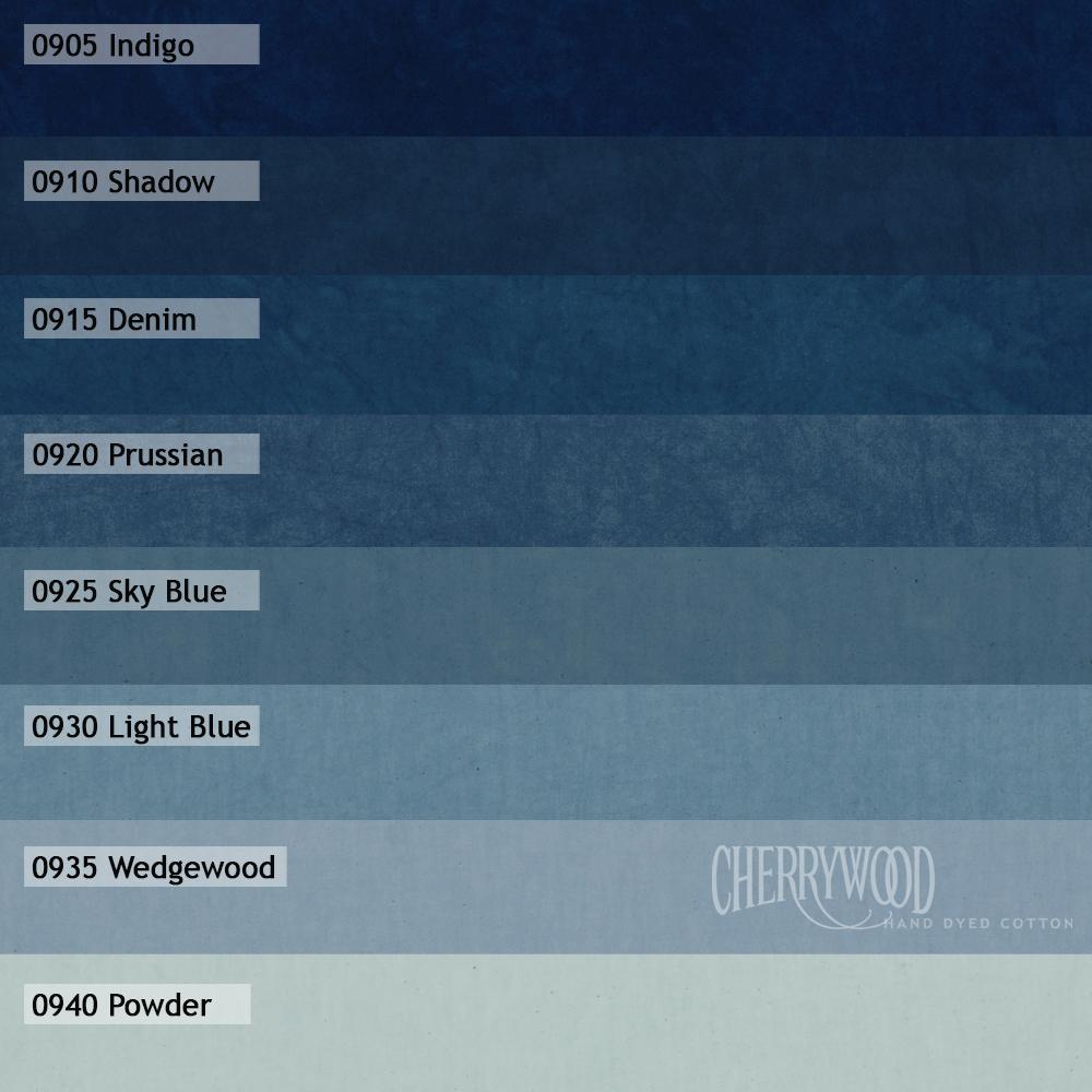 Cherrywood Indigo Blend Bundle - 8 Fat Quarters
