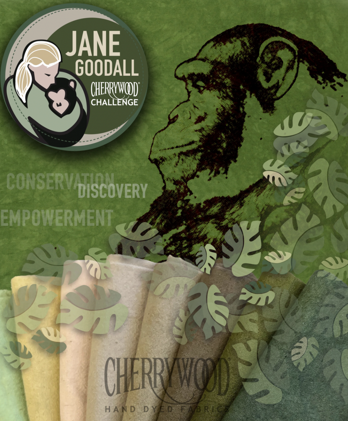 Cherrywood Jane Goodall Challenge - Fat Quarter Bundle