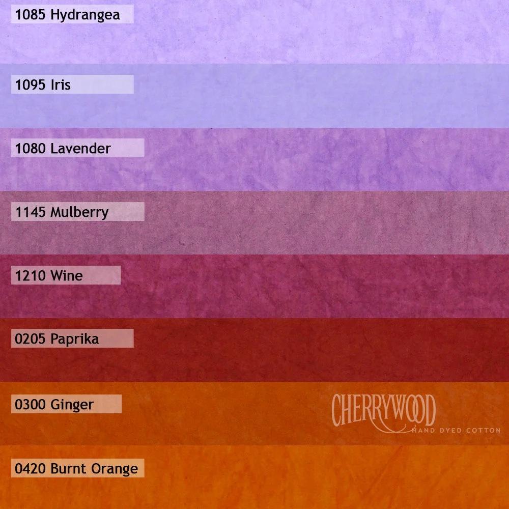 Cherrywood Sunset Bundle - 8 fat Quarters