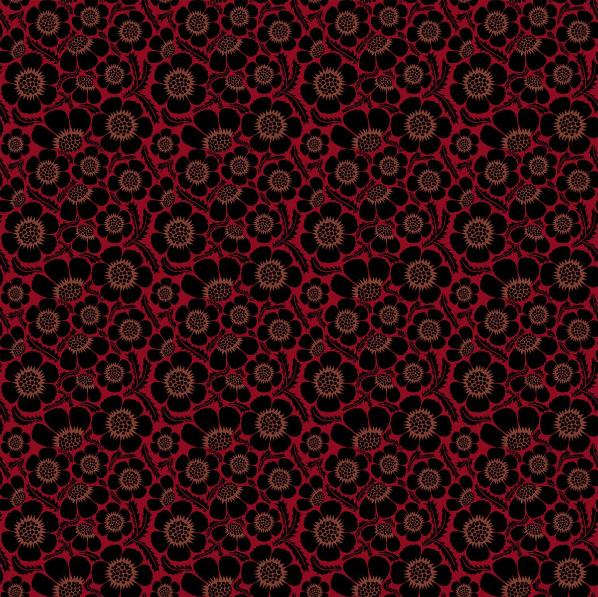 Clean Cut Cotton 185-25L Prickly Scarlet